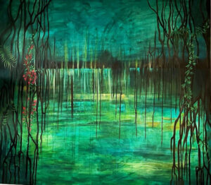 schilderij natuur mangrove 1